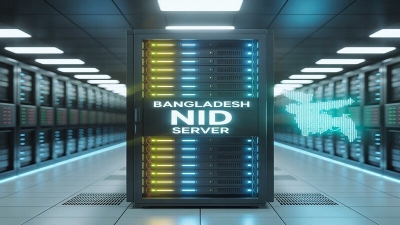 বাংলাদেশ এনআইডি সার্ভার ডেটা সেন্টারের একটি চিত্র