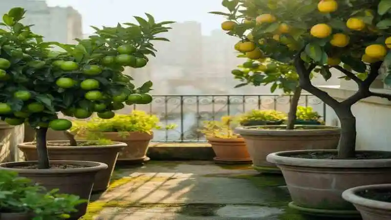 ছাদে টবে ফল গাছ লাগানোর উপায় ও যত্নের সহজ টিপস