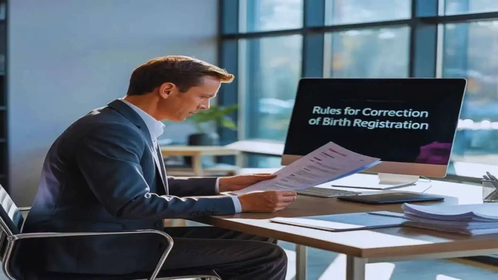 জন্ম নিবন্ধন সংশোধনের নিয়ম ও আবেদন প্রক্রিয়া অনলাইনে