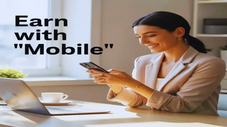 মোবাইল দিয়ে অনলাইন ইনকাম করার সহজ উপায় ও নির্ভরযোগ্য টিপস