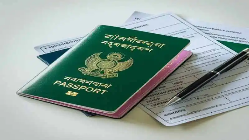 পাসপোর্ট তথ্য সংশোধনের আবেদন প্রক্রিয়া সম্পর্কে বিস্তারিত নির্দেশনা