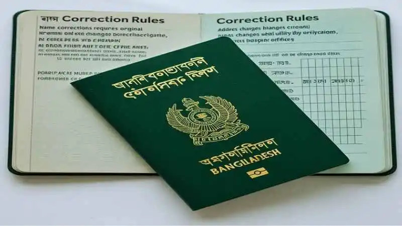 পাসপোর্টে বানান ভুল ঠিক করার নিয়ম ও আবেদন প্রক্রিয়া সম্পর্কে বিস্তারিত