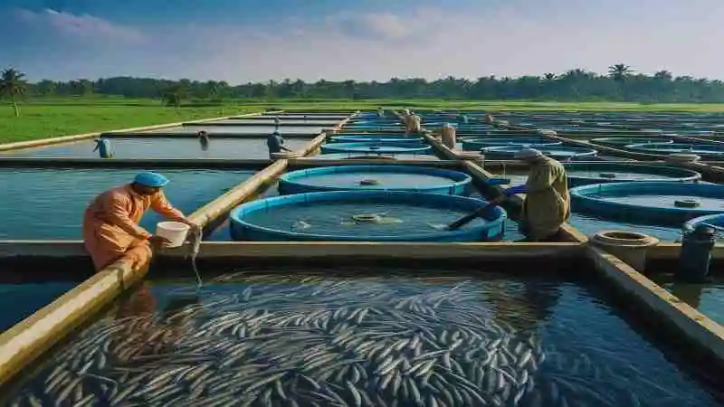 মৎস্য চাষের পদ্ধতি অনুযায়ী মাছ উৎপাদনের ধাপ ও প্রযুক্তির চিত্র