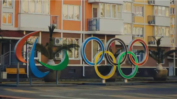 অলিম্পিক গেমসের বিভিন্ন খেলা ও খেলোয়াড়দের অংশগ্রহণের দৃশ্য