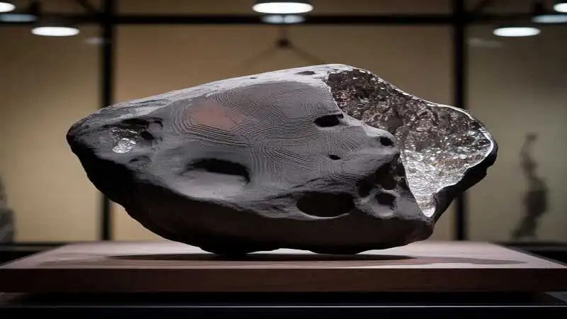 উল্কাপিন্ড থেকে আবিষ্কৃত বৈজ্ঞানিক উপাদান ও ধাতব খনিজের ছবি