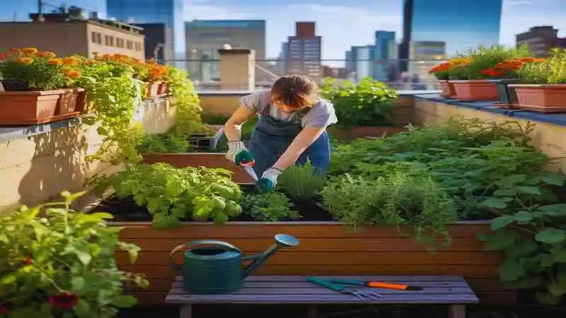 ছাদ বাগান ভালো রাখার টিপস মেনে সবুজ ও সুস্থ গাছপালা