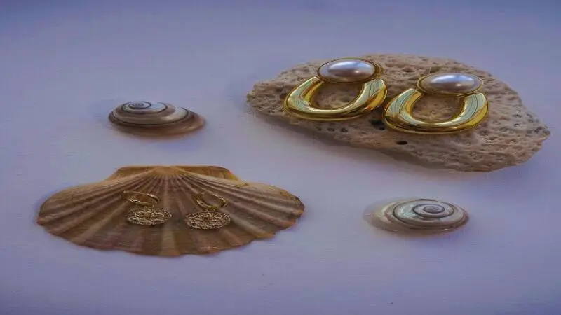 ঝিনুক ও শামুক দিয়ে তৈরি সুন্দর অলংকার