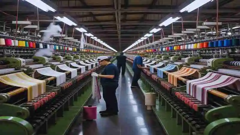 টেক্সটাইল সেক্টরে চাকরির সুযোগ সম্পর্কিত তথ্য ও কর্মপরিবেশের ছবি