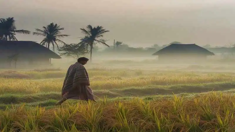 বাংলাদেশের শীতকালীন আবহাওয়া – কুয়াশা ও ঠান্ডা হাওয়া, গ্রামীণ দৃশ্যপট সহ