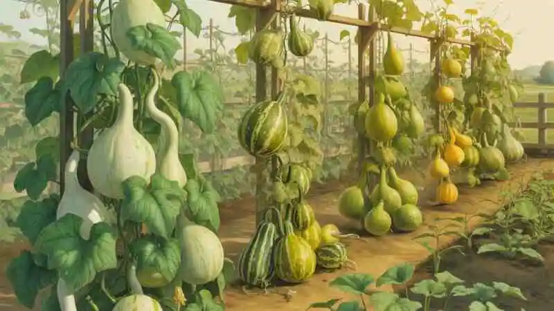 লাউ চাষে রোগ প্রতিরোধ ব্যবস্থার মাধ্যমে সুস্থ লাউ গাছ