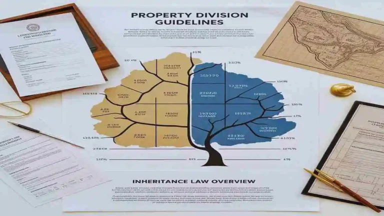 উত্তরাধিকার সূত্রে জমি বণ্টনের নিয়ম সম্পর্কিত নির্দেশিকা ও সম্পত্তি ভাগ তথ্য