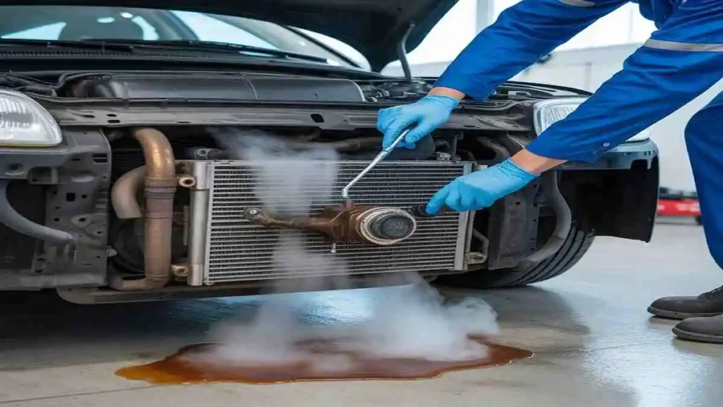 গাড়ির ইঞ্জিন ওভারহিট এর কারণ যেমন কুল্যান্ট সমস্যা ও রেডিয়েটর ত্রুটি