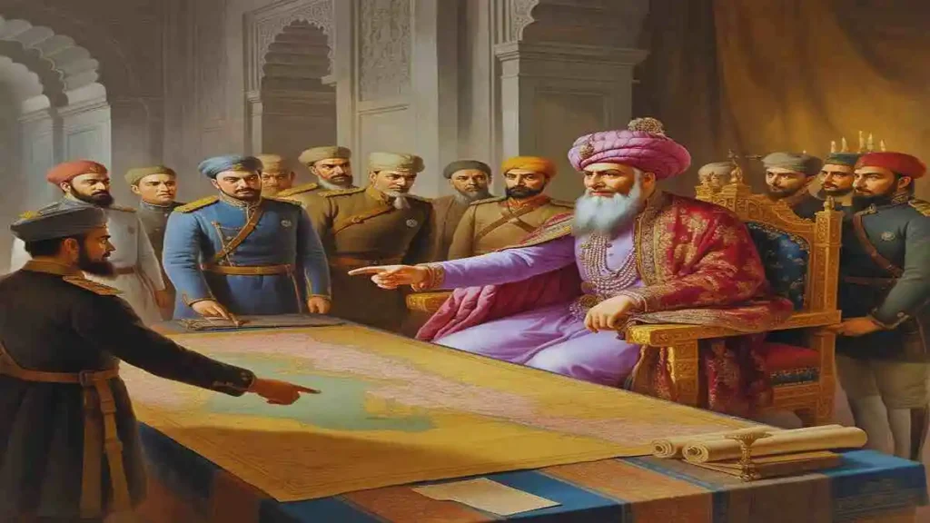 বাহাদুর শাহ মুঘল সম্রাটের ঐতিহাসিক প্রতিকৃতি