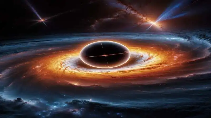ব্লাক হোল কিভাবে সৃষ্টি হয় এবং তার ধাপে ধাপে প্রক্রিয়ার চিত্র