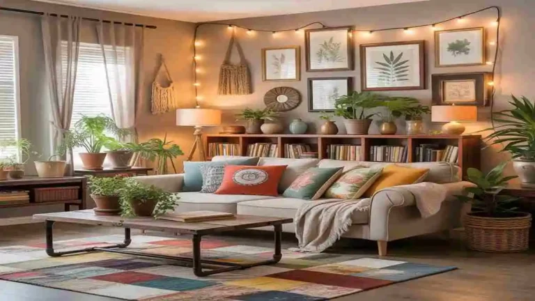 বাজেট ফ্রেন্ডলি হোম ডেকোর আইডিয়া দিয়ে কম খরচে সুন্দর ঘর সাজানোর দৃশ্য