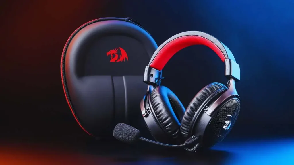 গেমিং হেডসেট দিয়ে কম্পিউটার ও মোবাইলে অনলাইন গেম খেলার জন্য হাই কোয়ালিটি হেডসেট